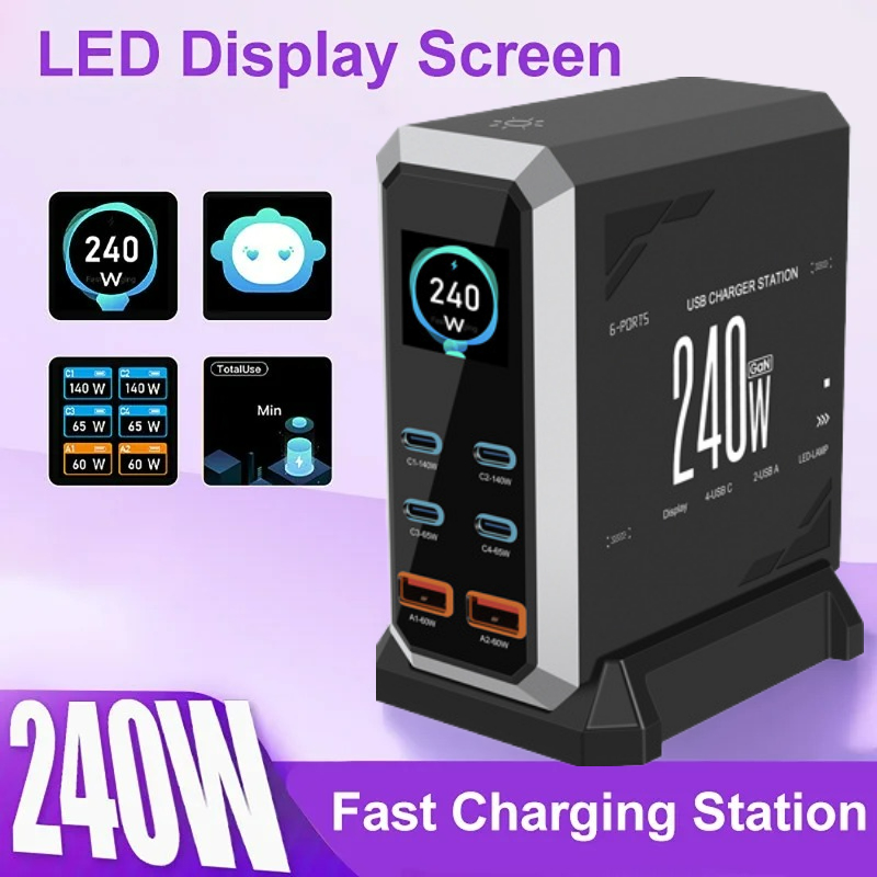 Laptop Charger - شاحن GaN جديد لعام 2026 بقوة