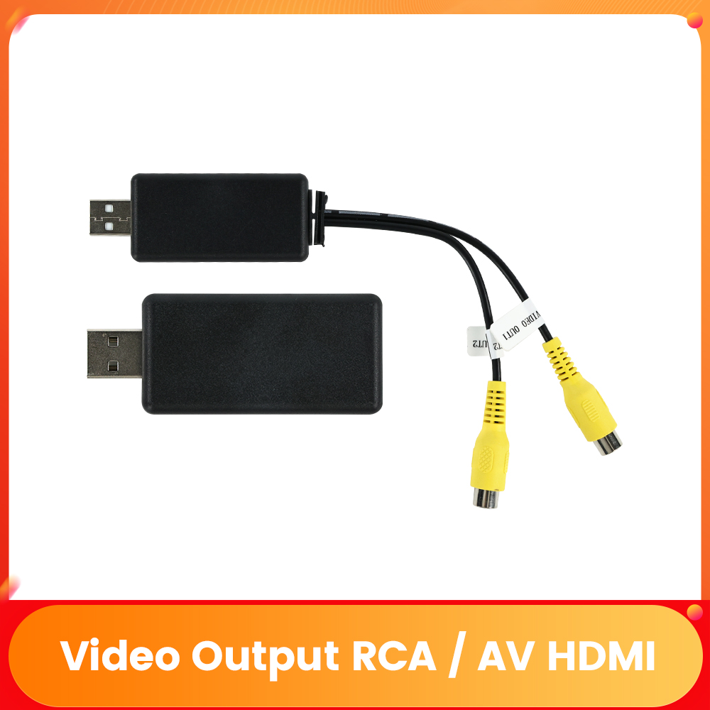Hdmi Cable - USB إلى CVBS RCA صندوق محول
