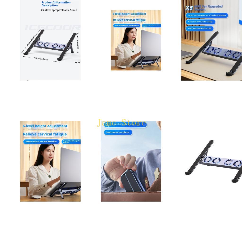LX0B مبردات كمبيوتر محمول هادئ - مراجعة Laptop Cooling Pad وسعره