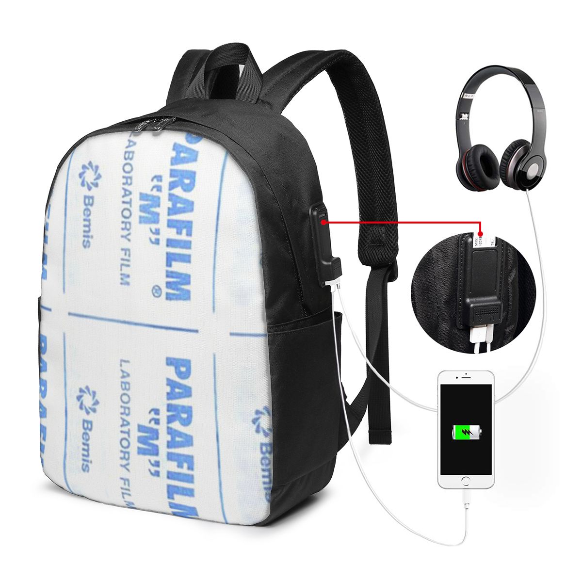 حقيبة ظهر بارافيلم هي حقيبة سف - مراجعة Laptop Bag وسعره