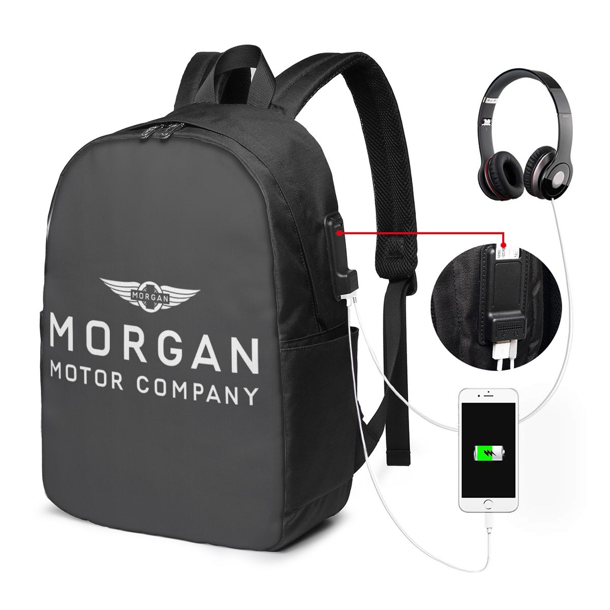 حقيبة ظهر من شركة مورغان موتور - مراجعة Laptop Bag وسعره