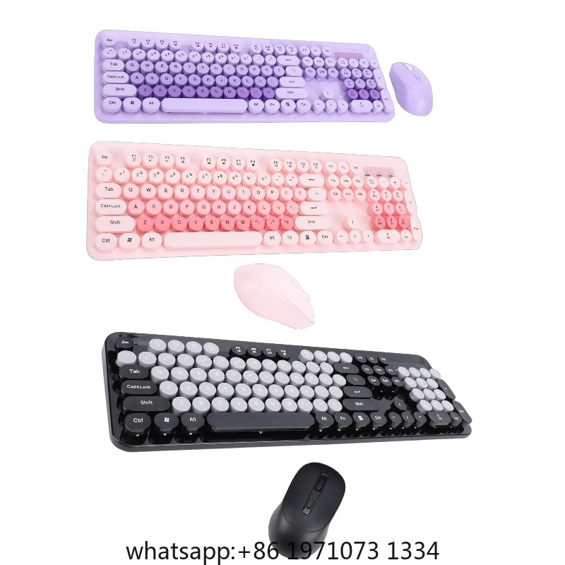 لوحة مفاتيح لاسلكية لطيفة مع م - مراجعة Laptop Mouse وسعره