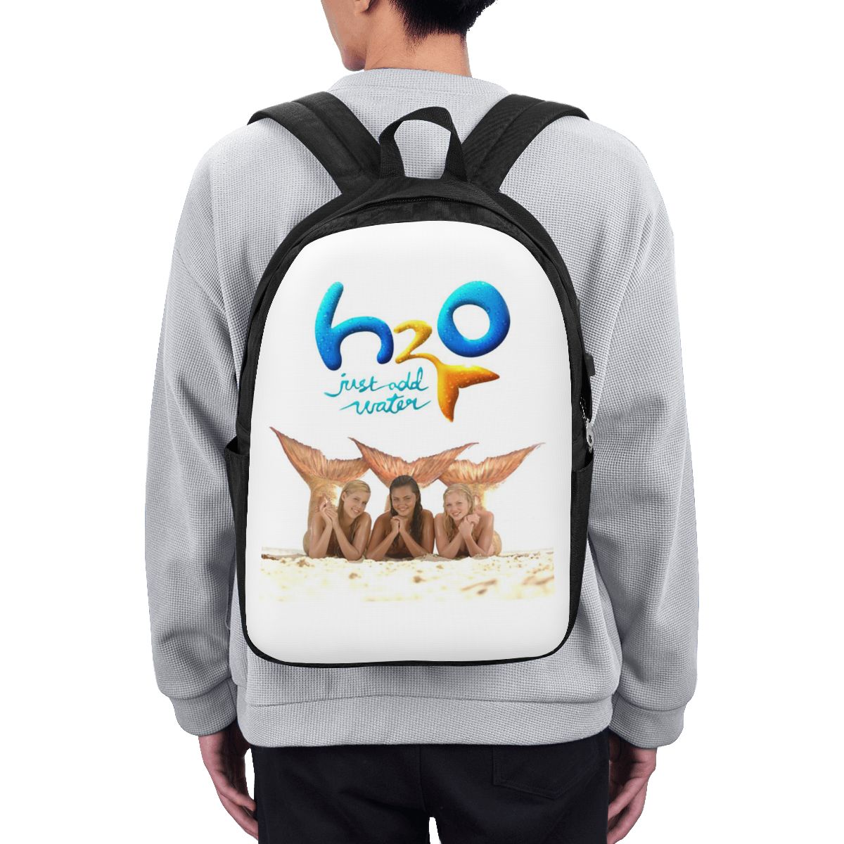 حقيبة ظهر كرتونية أنيمي H2O Ju - مراجعة Laptop Bag وسعره