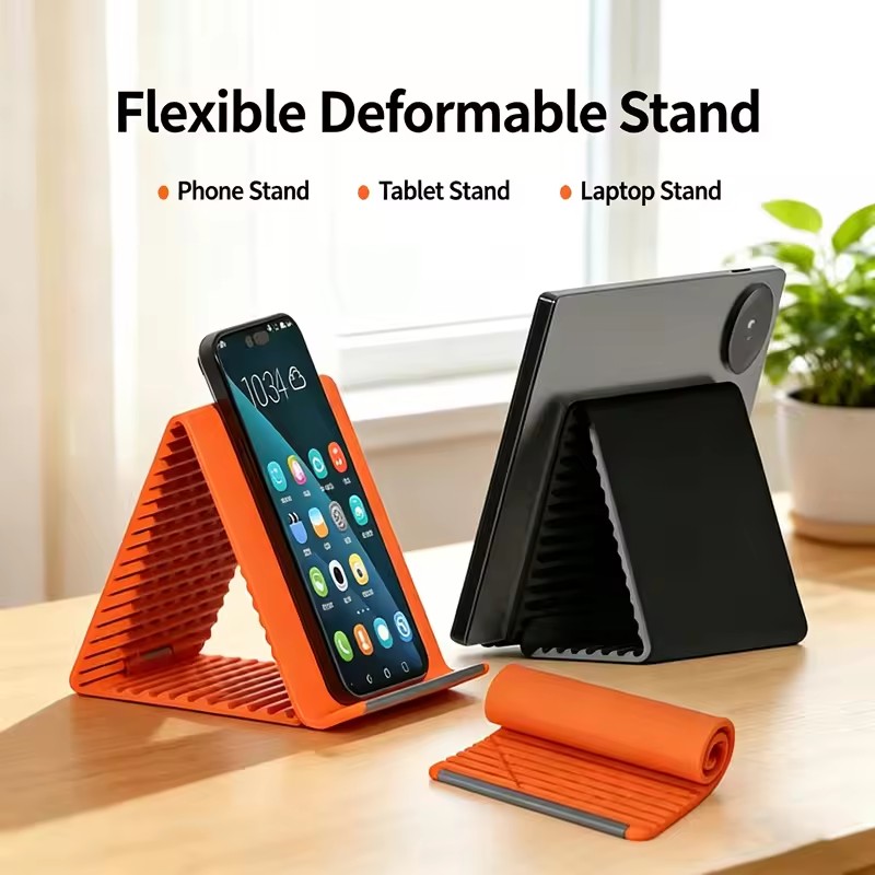 حامل هاتف مرن قابل للطي من الس - مراجعة Laptop Stand وسعره