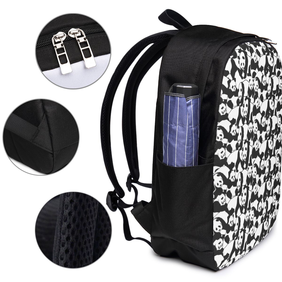 حقيبة ظهر بنمط الباندا، حقيبة  - مراجعة Laptop Bag وسعره